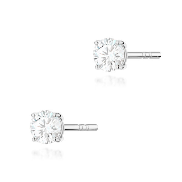 Kolczyki Diament 2 x 0.30ct białe złoto